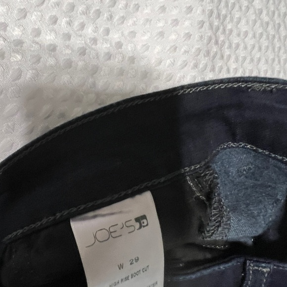 Joe's Jeans High Rise Boot Cut in Deep Indigo - Picture 4 of 5